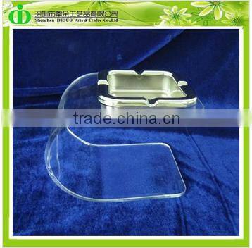 DDT-S004 ISO9001 Chinese Factory Wholesale SGS Test Luxury Crystal Glass Ashtray
