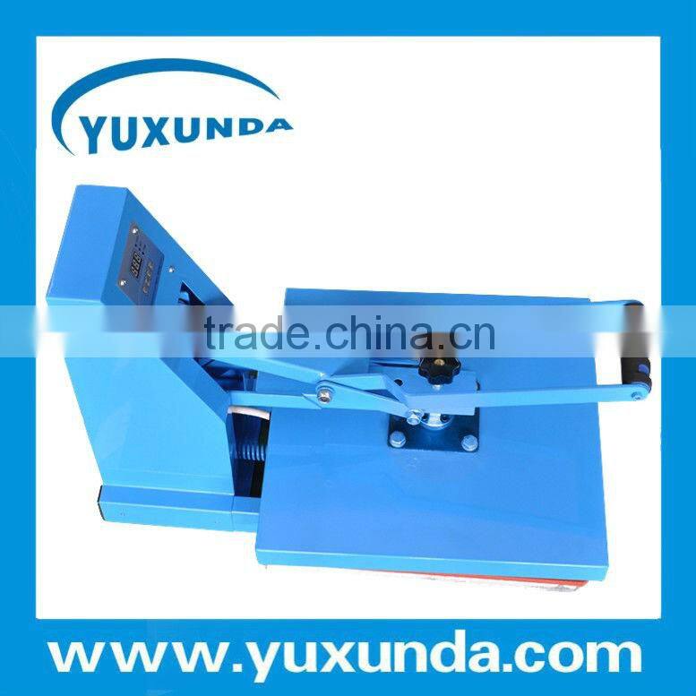 New Design digital high pressure plain heat press machine