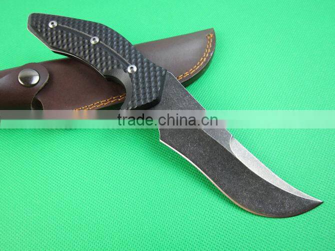 OEM outdoor combat knife with G10 handle