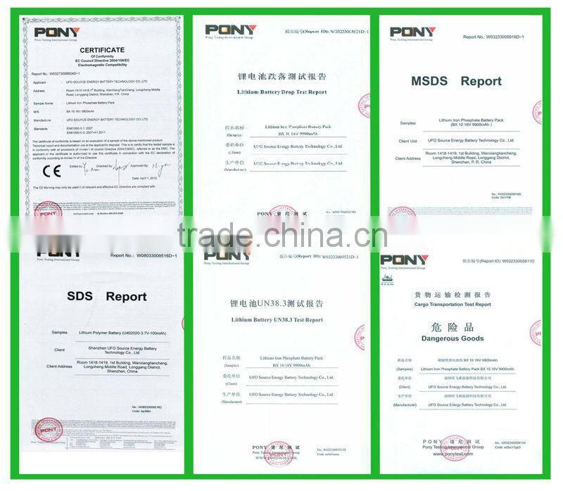 8S1P 18650 29.6V 2600mAh Lithium ion Battery Pack for Audio Amplifier