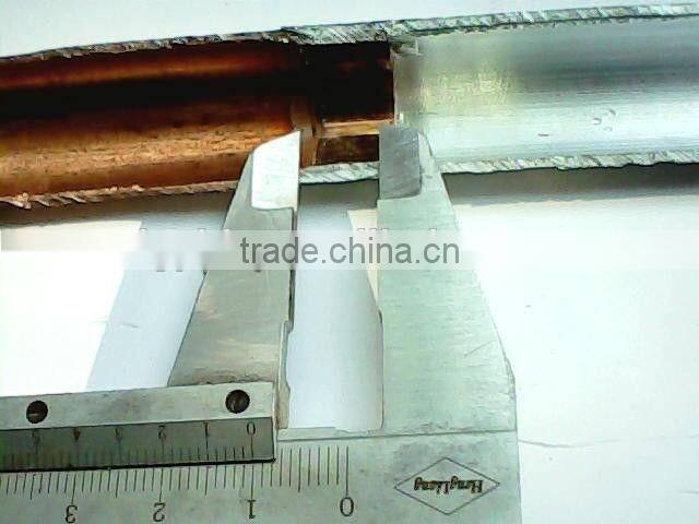 Covered pvc aluminum copper pipe