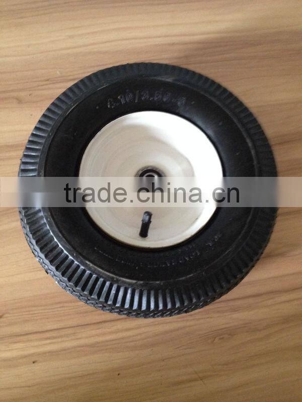 3.50-6 pneumatic rubber wheel for garden carts