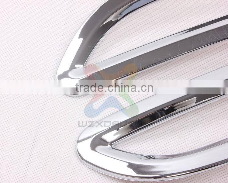Chrome Rear Tail Fog Light Lamp Cover Trim 2pcs REAR FOG LAMP COVER FOR AVANTE 2012-2013