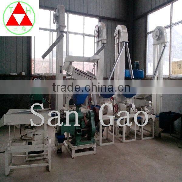 MNZJ60-200T Complete set of rice processing equipment