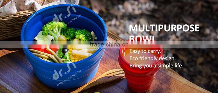 Kitchenware Heat Resistant Non-toxic Foldable Silicone Messtin