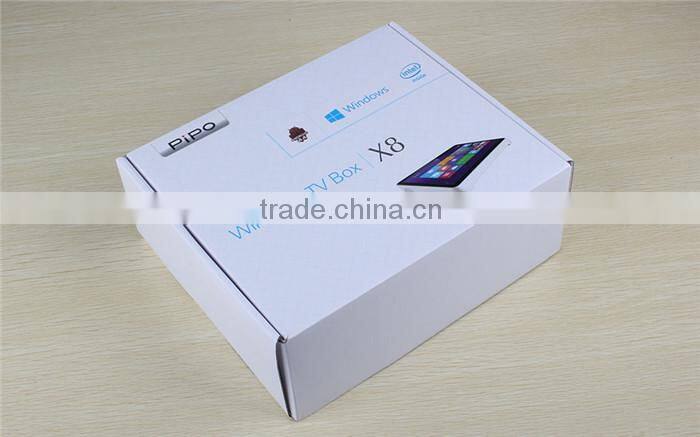 Original 7 inches Touch Screen 1280*800 PIPO X8 Windows10 + Android 4.4 Dual Boot Intel Z3736F Quad Core Mini PC Tablet tv box