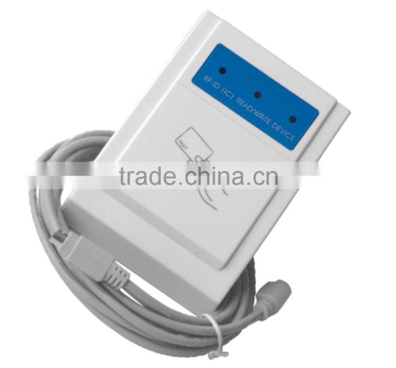 Digital USB 125khz/13.56mhz RFID Card Reader Issuing Em/M.f Card