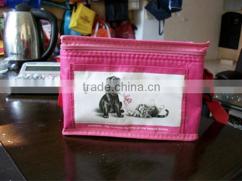 fashion printed lunch bag cooler lunch bags