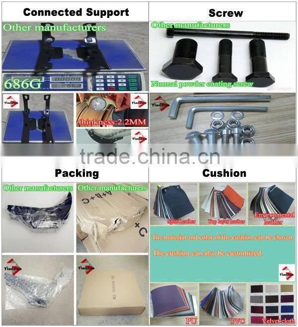 stainless steel flat seat airport chair/ waiting chairs