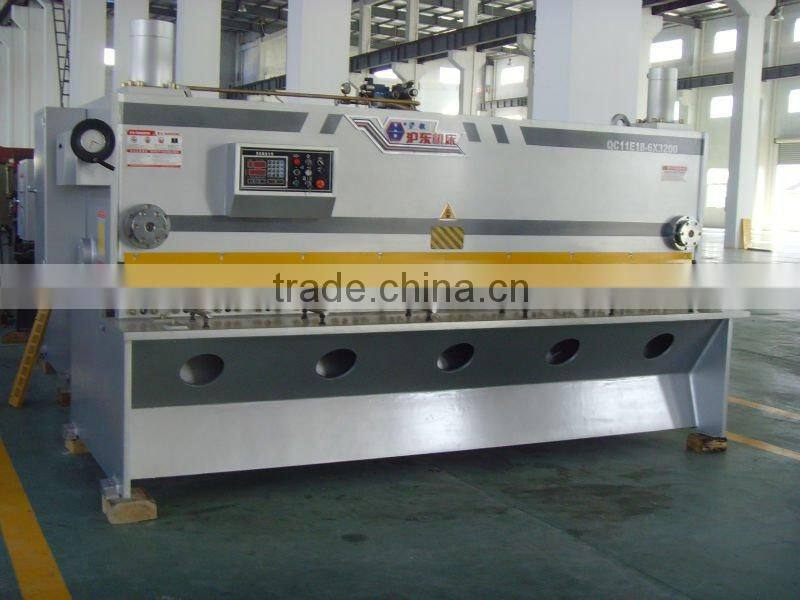 Hydraulic CNC guillotine plate shearing machine