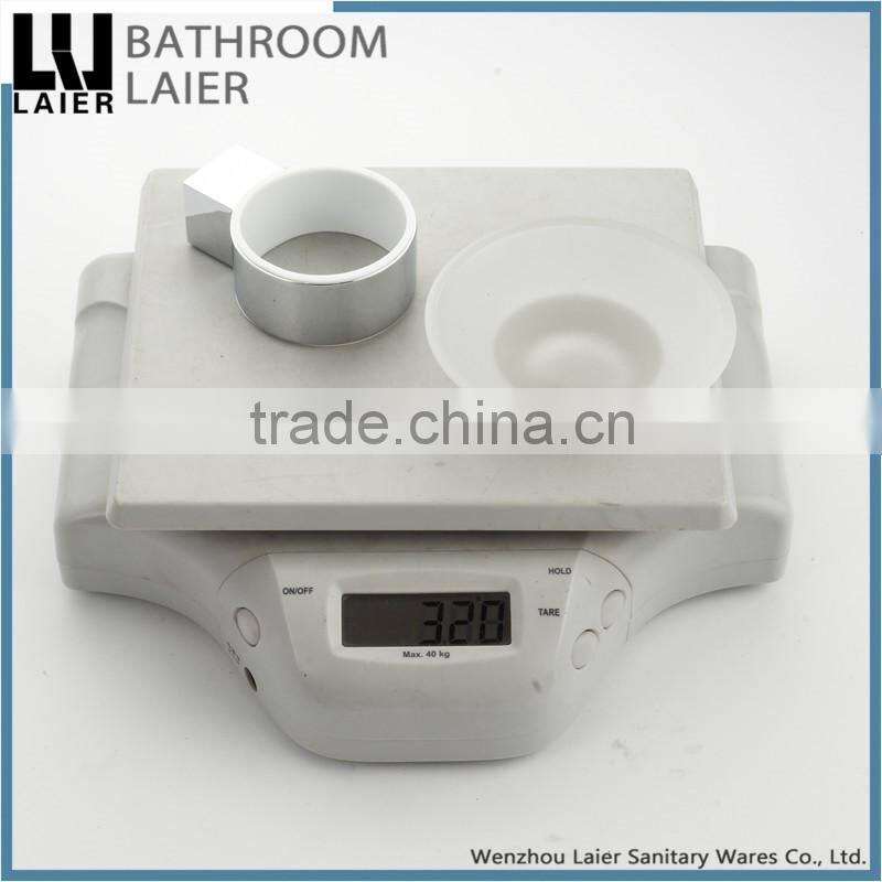 18239 best selling hot chinese products zinc alloy walll mounted bathroom accessories round soap dish