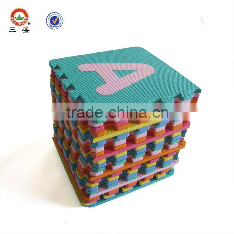 children eva number or letter mat