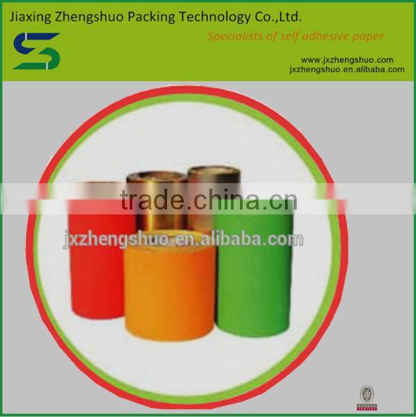 hot sale adhesive fluorescent color paper