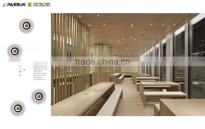 mini ceiling mount recessed led spotlight for indoor decoration