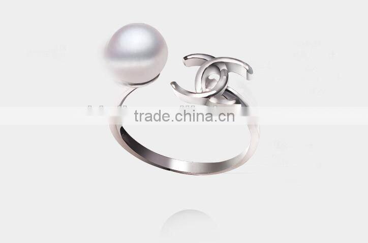 Wholesale Costume Jewelry 2015 Culture Pearl Rings