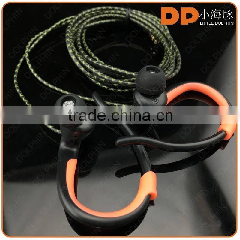 cheap fashion earphone noise cancelling earphone 3.5mm sport earhook earphone