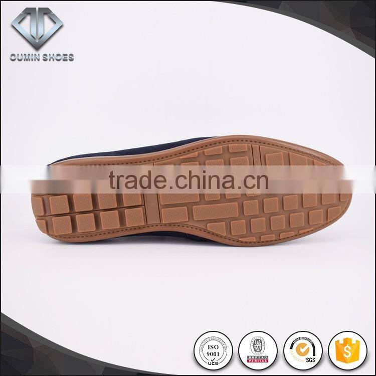 In style 2016 Italy show men soft leather drving shoes