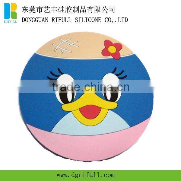 Lovely Panda printed silicone hot pot mat