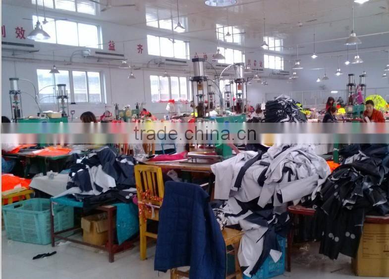 Pongee with PVC fashion windbreaker Jacket