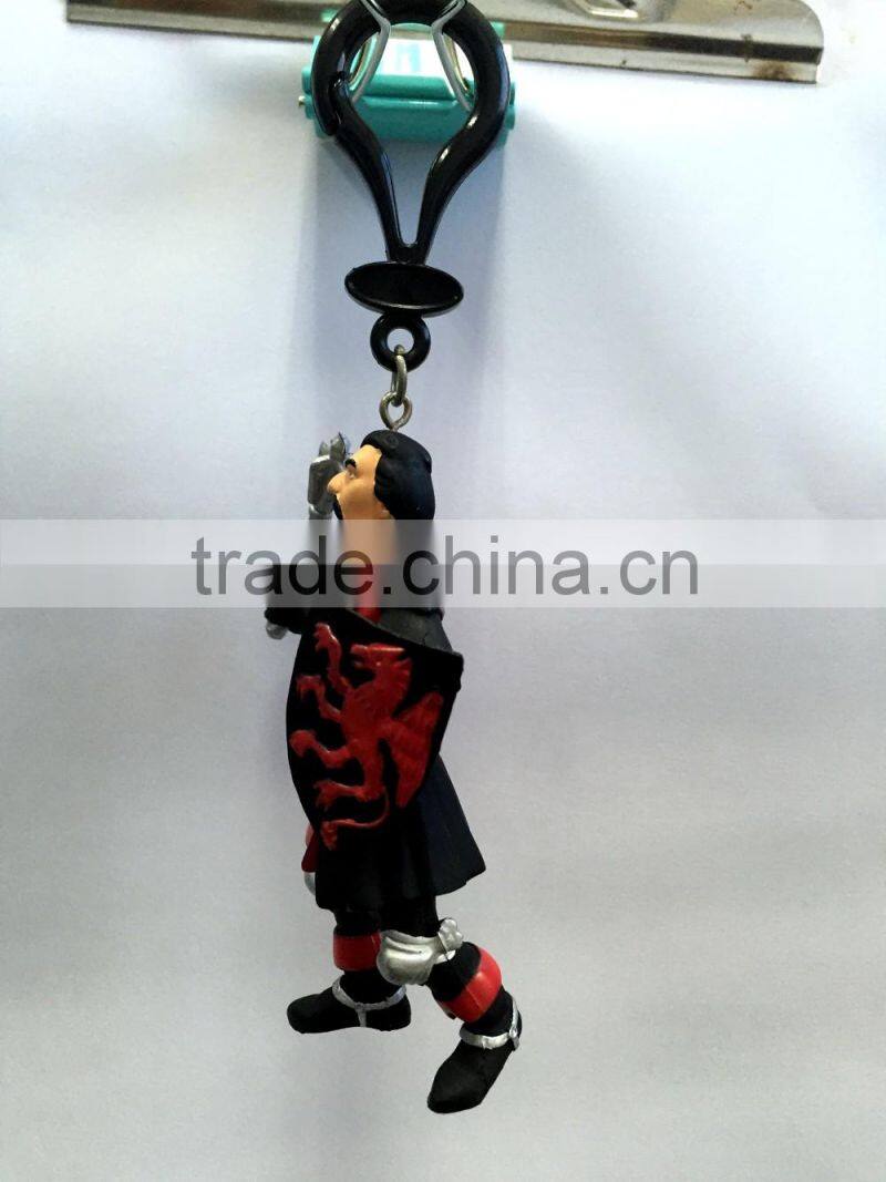 Mini Solider Vinyl Gift Toys,Plastic Custom Key Chain Toys