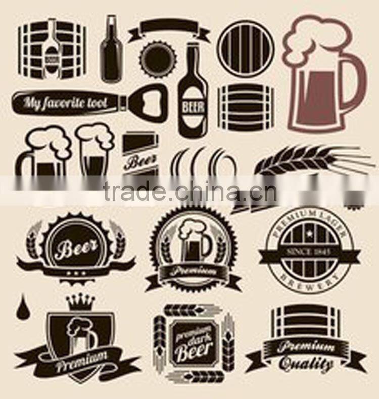 2016 custom beer bottle babel