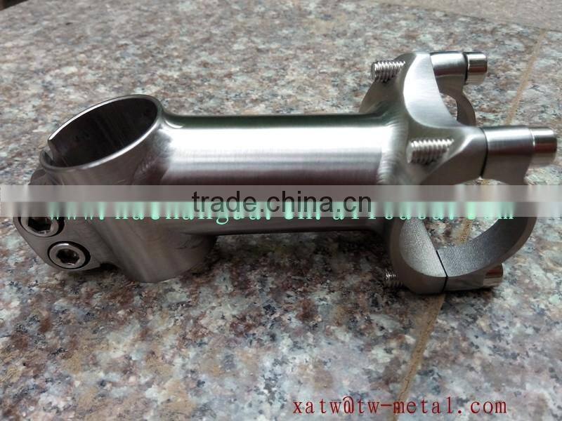 xacd made titanium mtb bike stem titanium road bike stem titanuim bicycle stem custom