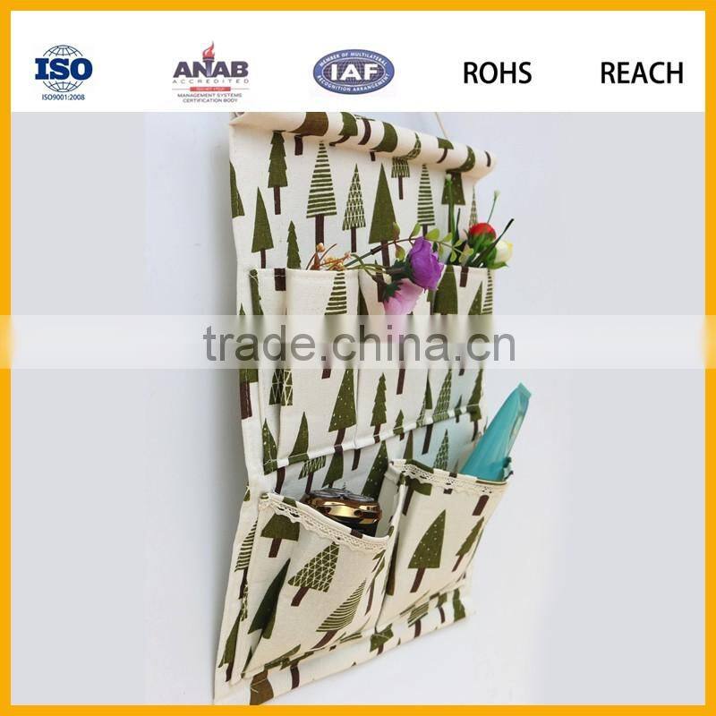 Wall Door Cloth Colorful Hanging Storage Bags Case Pocket Home Organization