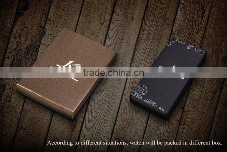 2015 Fashion Roman White Leather Band Skeleton Mechanical Automatic Men Watch