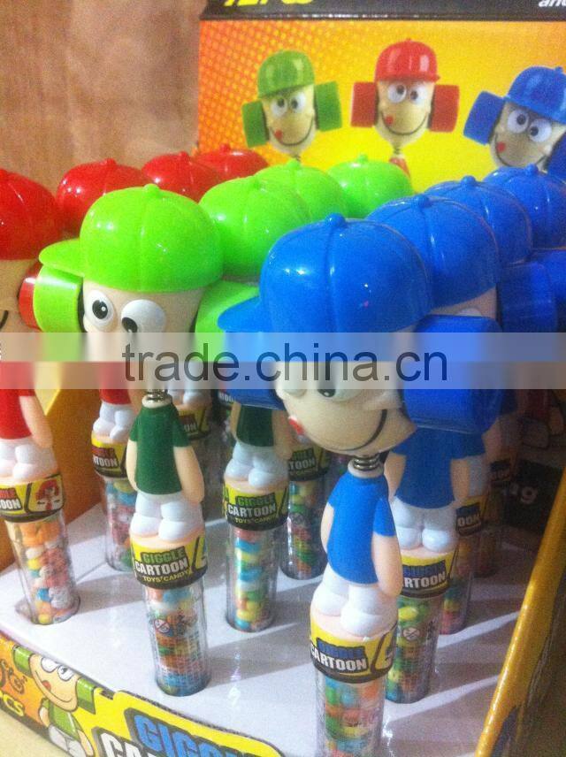 Novelty Toys Candy, Compressed Tablet Candy with Shake Whistle Toy