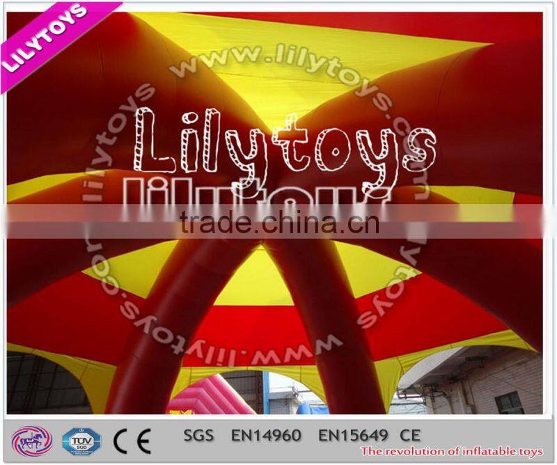 Colorful inflatable tent/dome tent inflatable/tent with post for sale