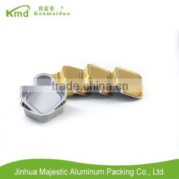 New Mold Aluminium Foil Food Packing Square Container 2016