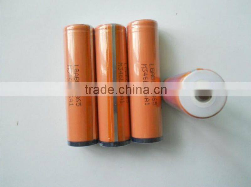 protection LG 18650 ICR18650C2 2800mAh 3.7V battery button top protected