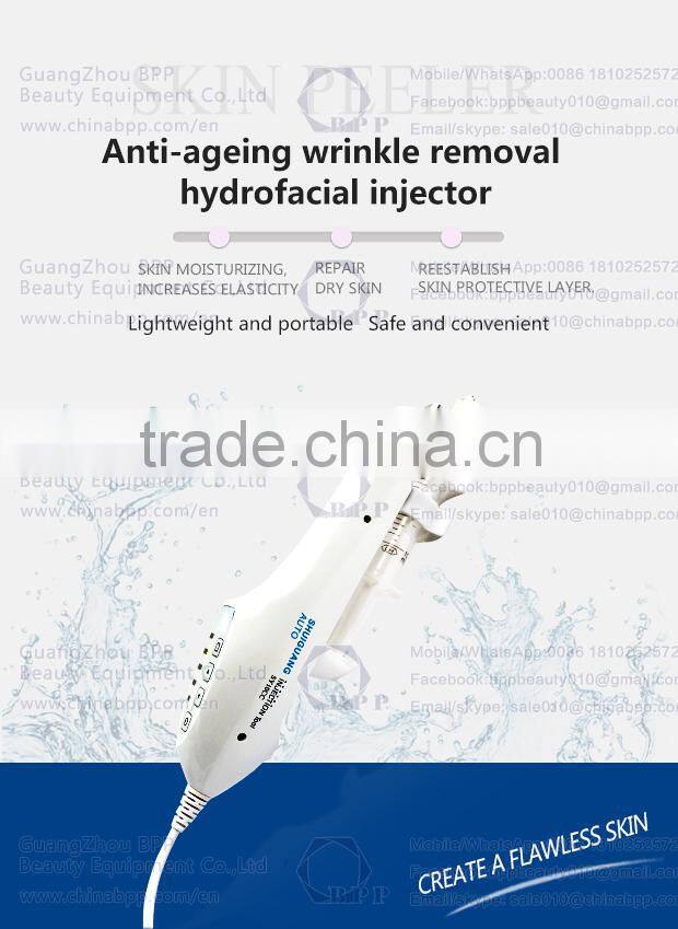 The Newest injectable hyaluronic acid for the face with moisturzing skin function machine