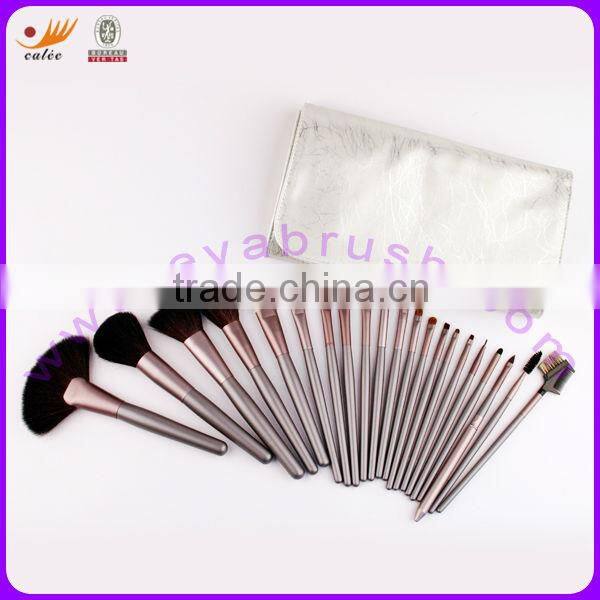 Wholesale New Arrival 21pcs Professional Cosmetic/Makeup Brush Set With Case