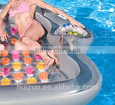 2014 Pvc Free Inflatable Water Float Mattress