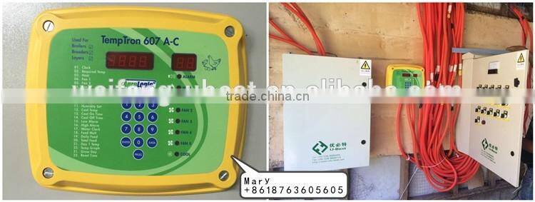 Automatic chicken feeding equipment for broilers