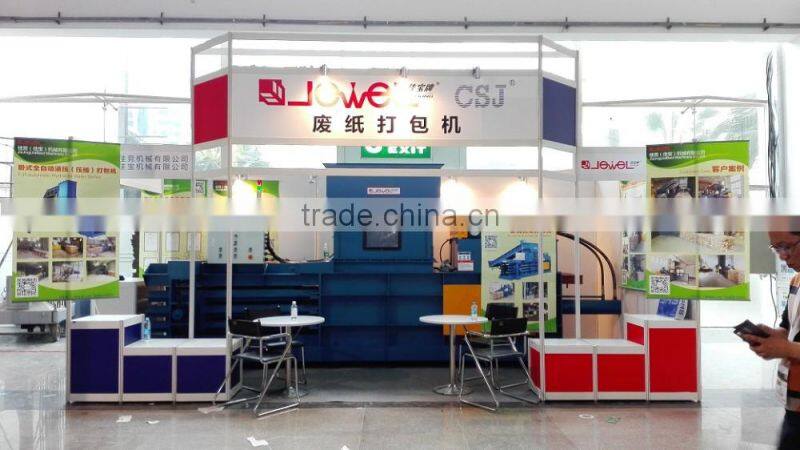 CE Certificated Vertical JP-40T cotton-padded clothes Hydraulic Baler