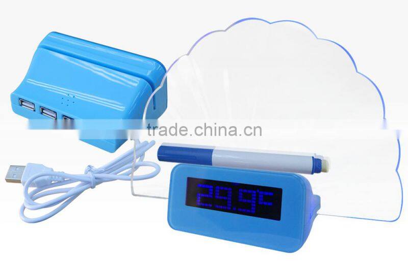 World Time Alarm Clock with Calendar