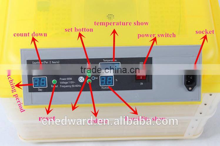 HHD Hottest Selling CE approved solar chicken incubator full automatic 48 mini egg incubator for hatching eggs