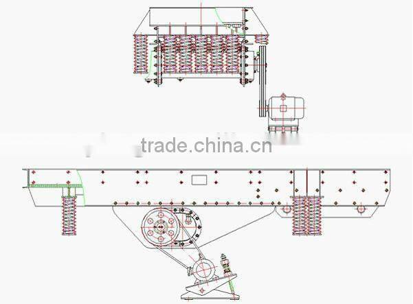 iron ore production machinery,feeding equipment ,vibrating feeder