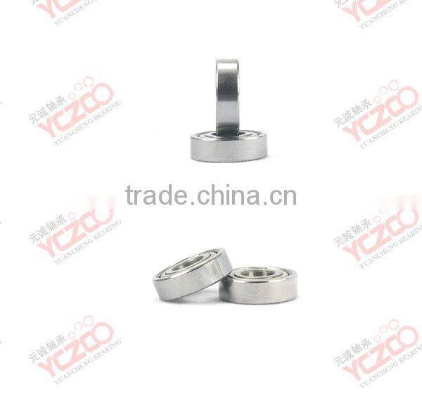 7*17*5 mm stainless steel 697 miniature deep groove ball bearing from Foshan