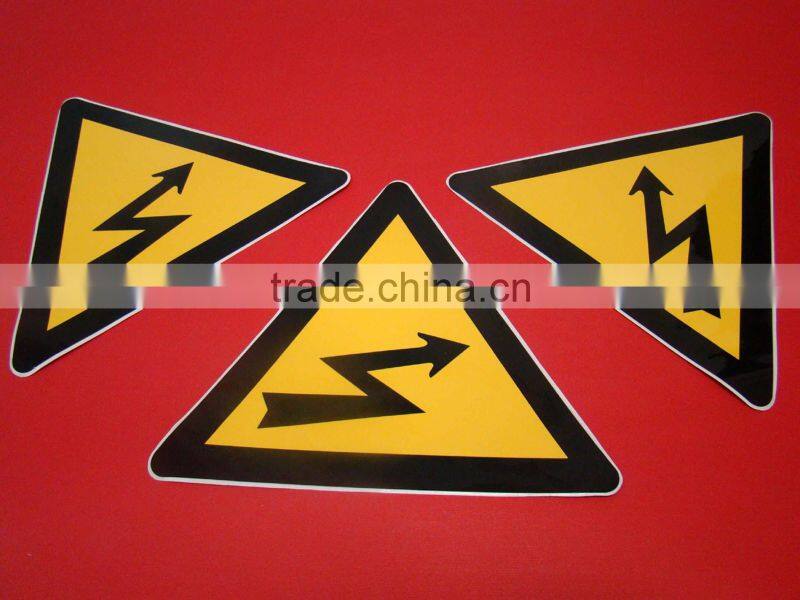 advertising traffic road sign