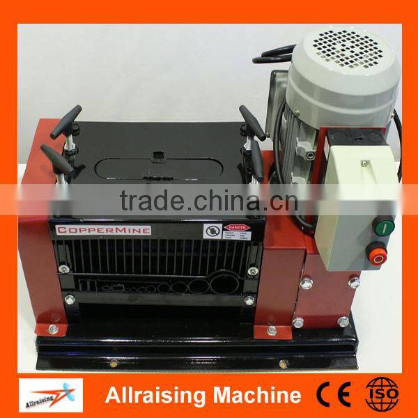 best sale low price industrial copper wire stripping machine / copper stripper machine