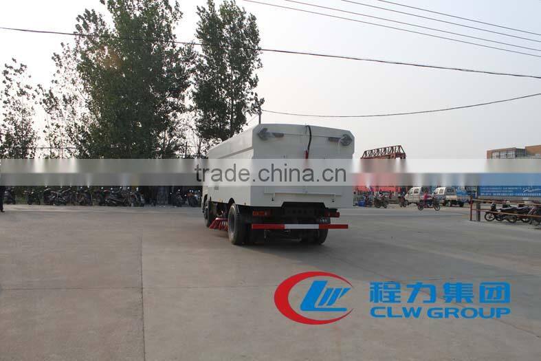 high quality low price vacuum road sweeper truck