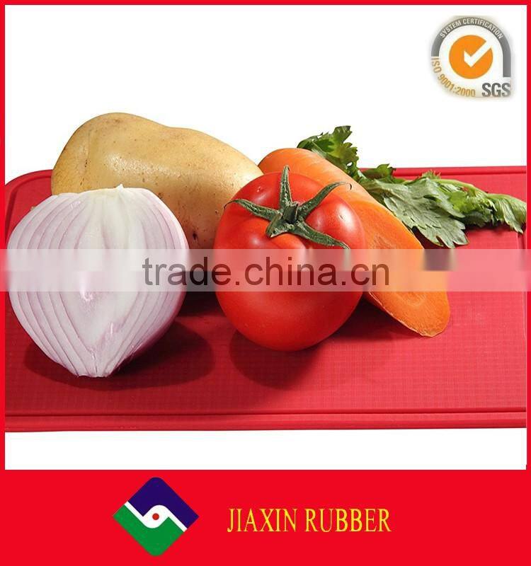 2017 Hot sale food grade silicone chopping board, Flexible cutting mat chopping block