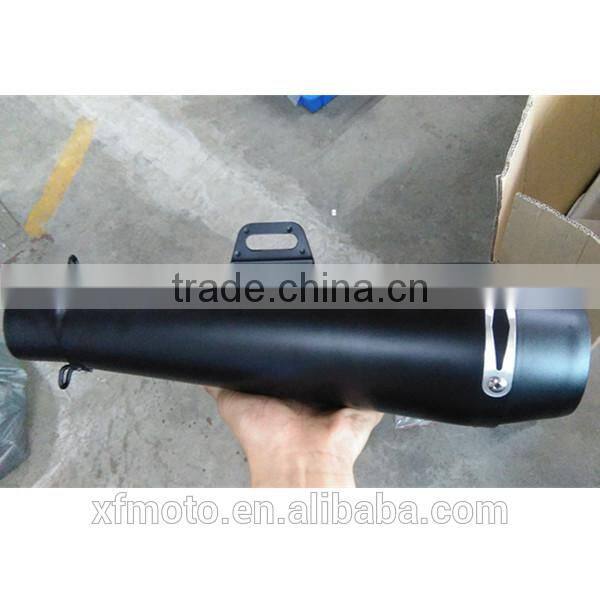Exhaust Muffler Pipe Slip For M4 Universal Motocycle GP Mount Slip On system BLACK