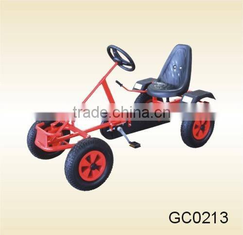 sand go cart with Pneumatic Rubber Air Tires more comfortable and safe