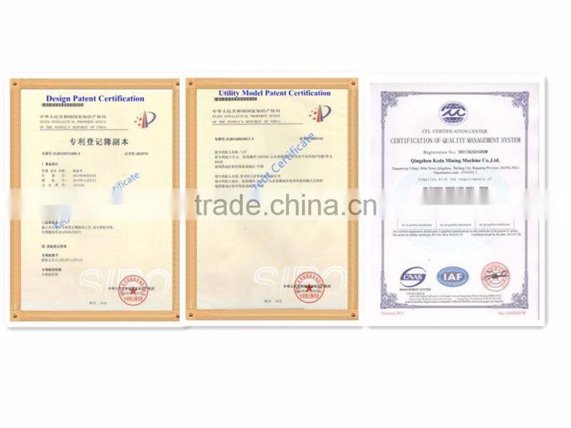 Water king dredger with Excavator bucket and cutter head