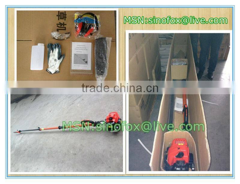 4m Long Reach Telescopic Pruner Chainsaw with 26cc 35cc 43cc engine