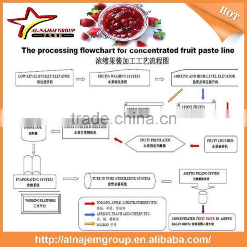 Best Price Full automatic industrial stawberry sauce maker machine high viscosity Production Line strawberry paste